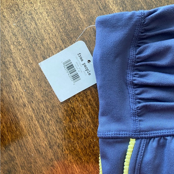 Free People Movement Navy High-Waisted Running Shorts - Picture 5 of 6